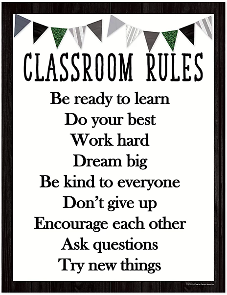 Classroom Rules